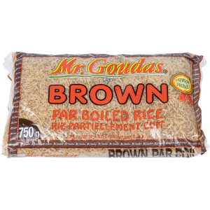 MR GOUDAS PARBOIL BROWN RICE 428